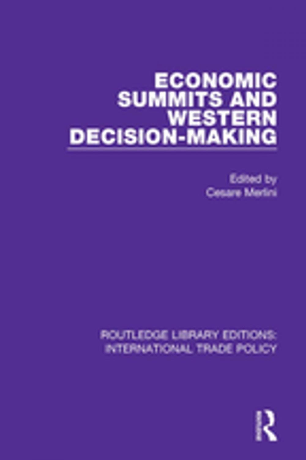 Big bigCover of Economic Summits and Western Decision-Making