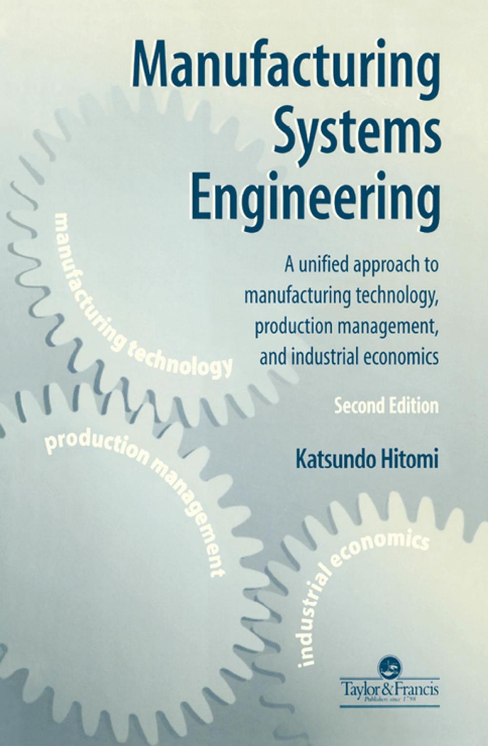 Big bigCover of Manufacturing Systems Engineering