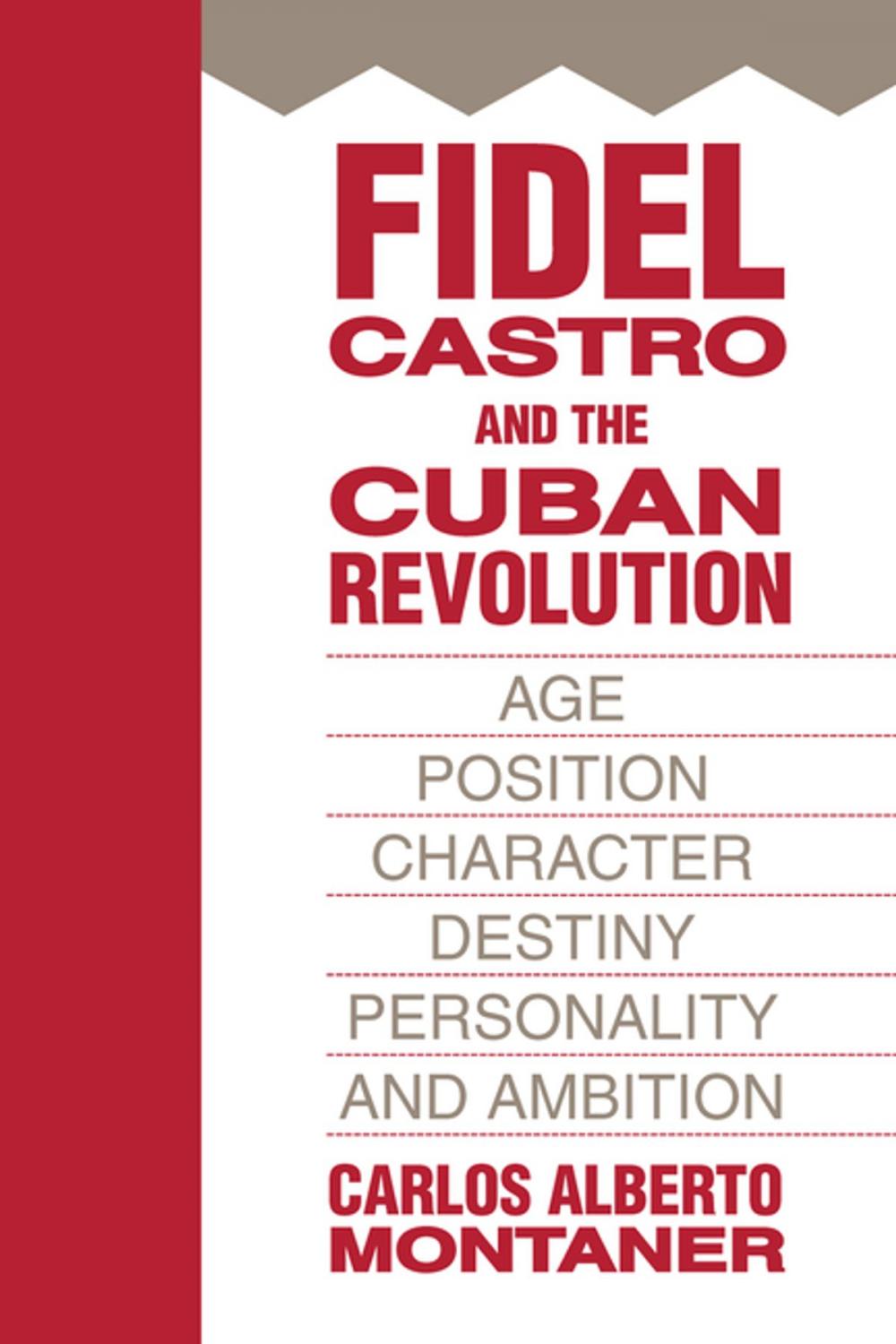 Big bigCover of Fidel Castro and the Cuban Revolution