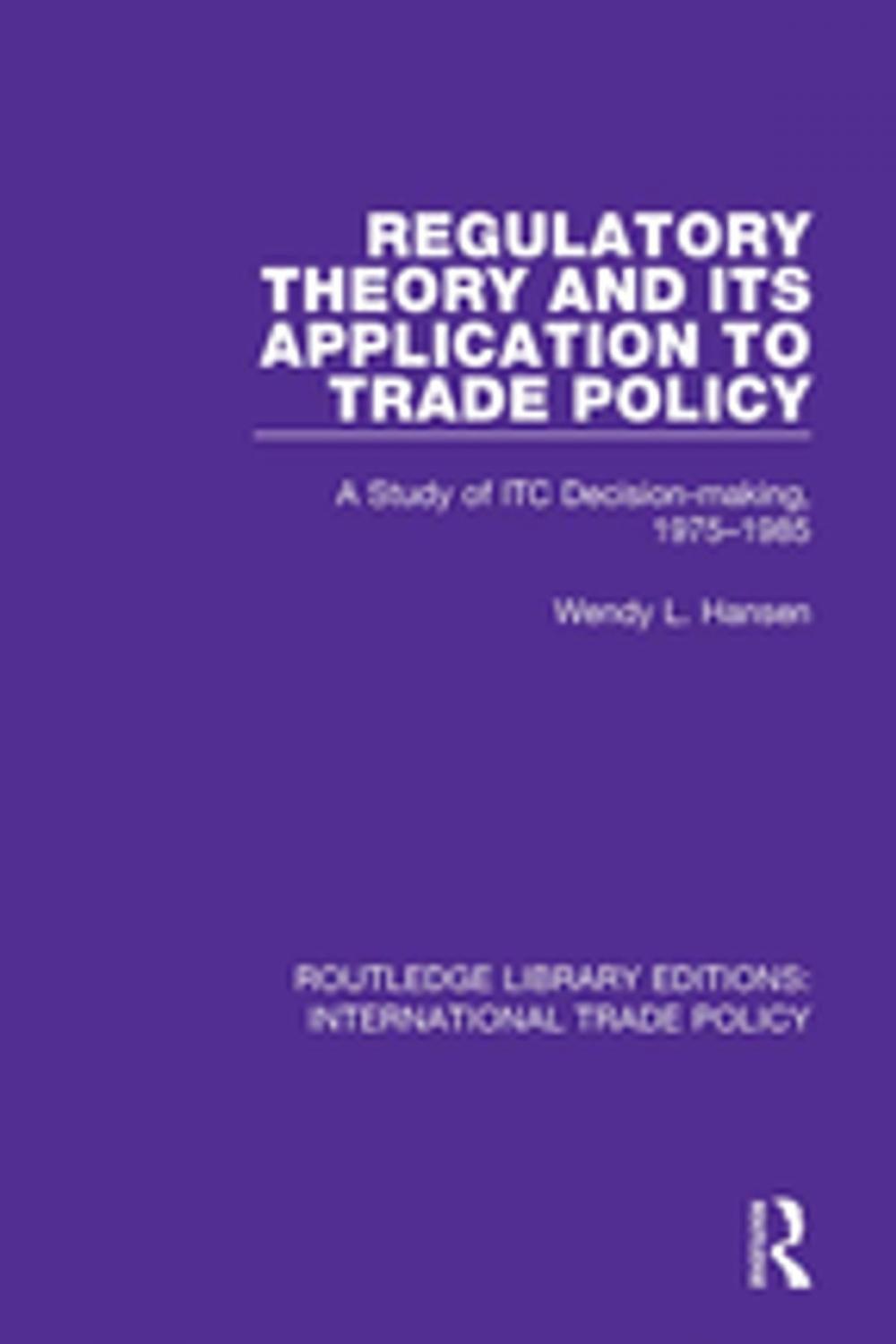 Big bigCover of Regulatory Theory and its Application to Trade Policy