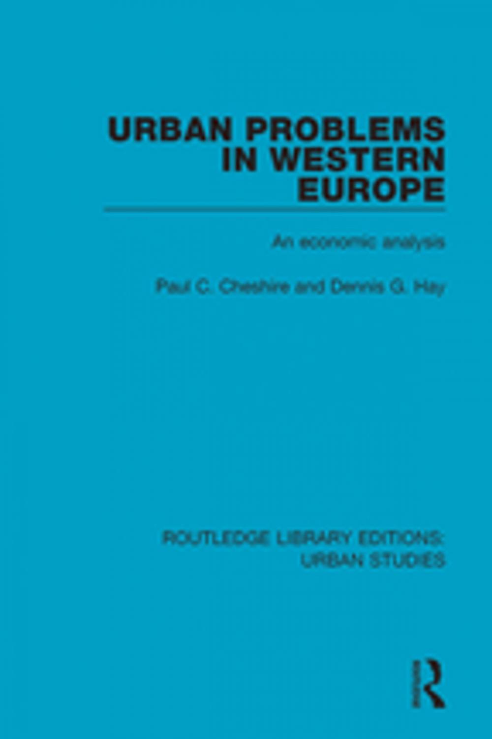 Big bigCover of Urban Problems in Western Europe