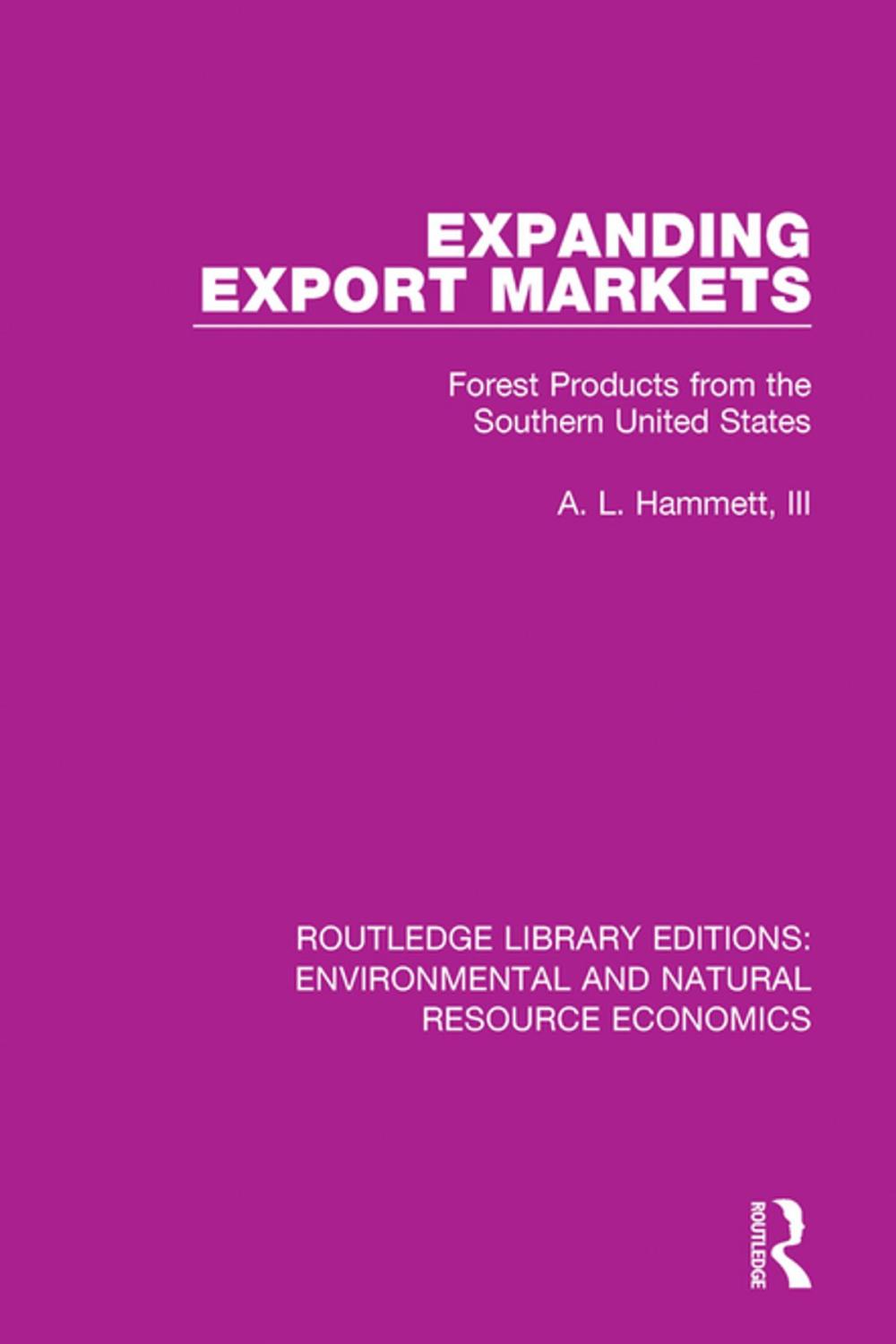 Big bigCover of Expanding Export Markets