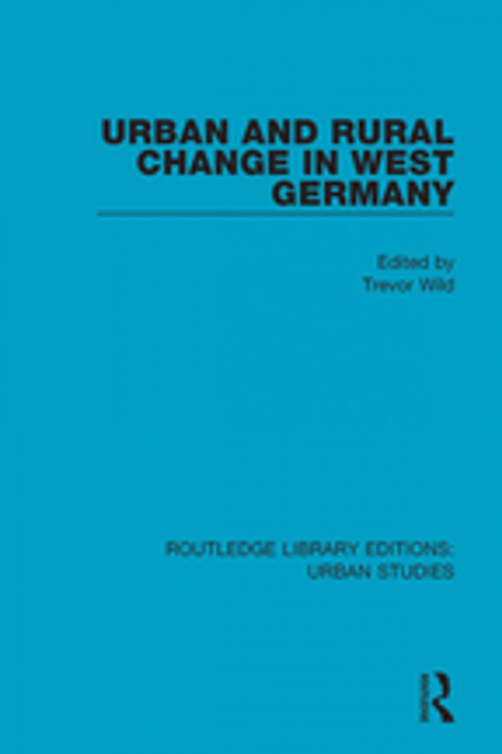 Big bigCover of Urban and Rural Change in West Germany