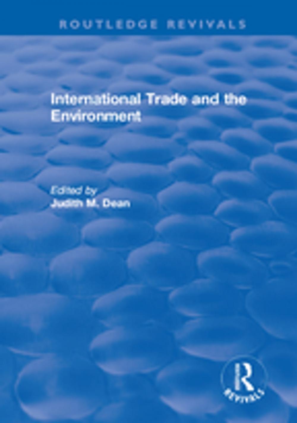 Big bigCover of International Trade and the Environment