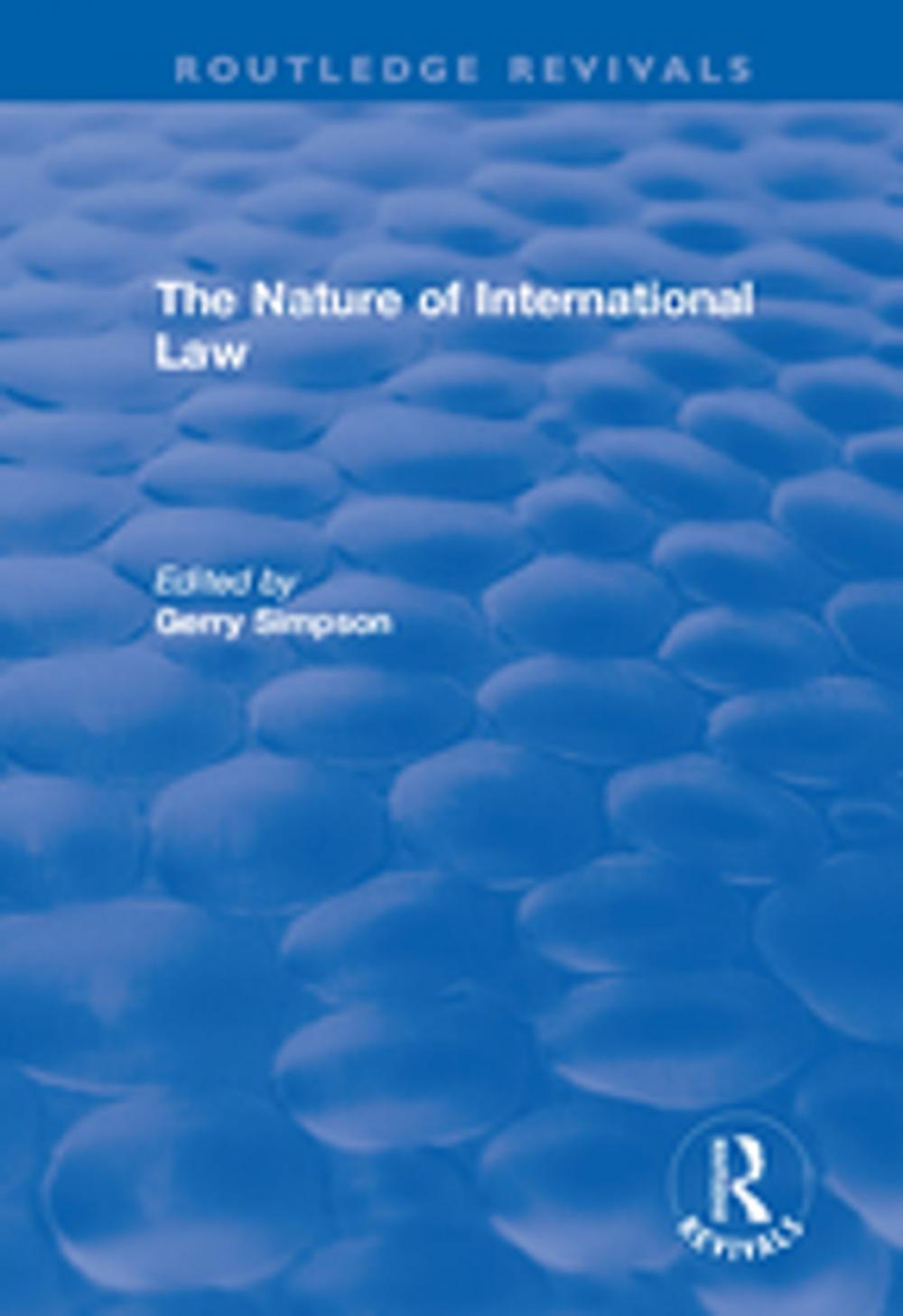 Big bigCover of The Nature of International Law