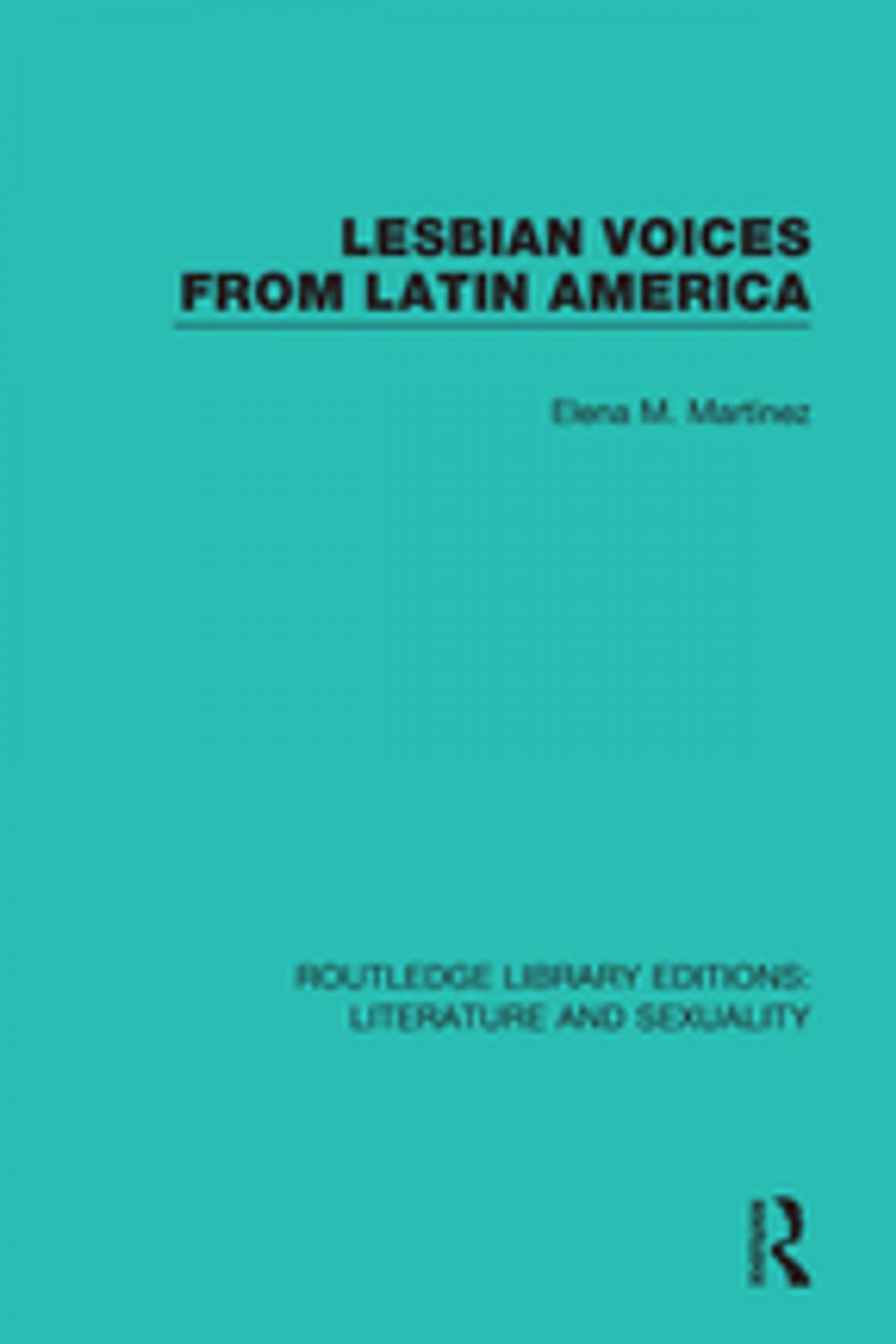 Big bigCover of Lesbian Voices From Latin America