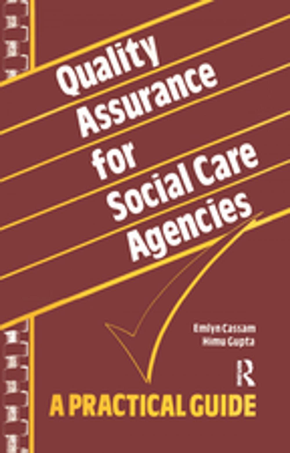 Big bigCover of Quality Assurance for Social Care Agencies