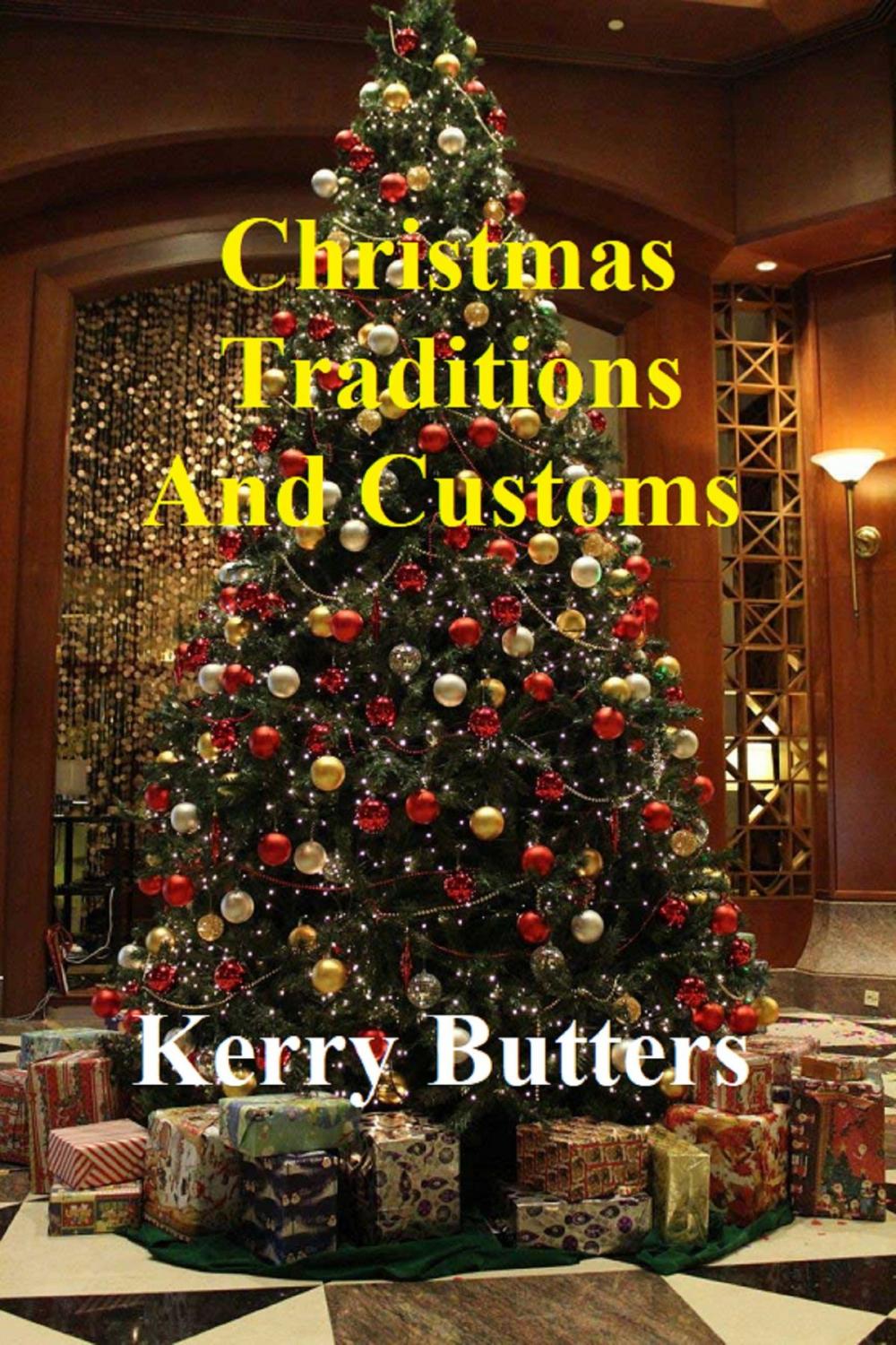 Big bigCover of Christmas Traditions and Customs.