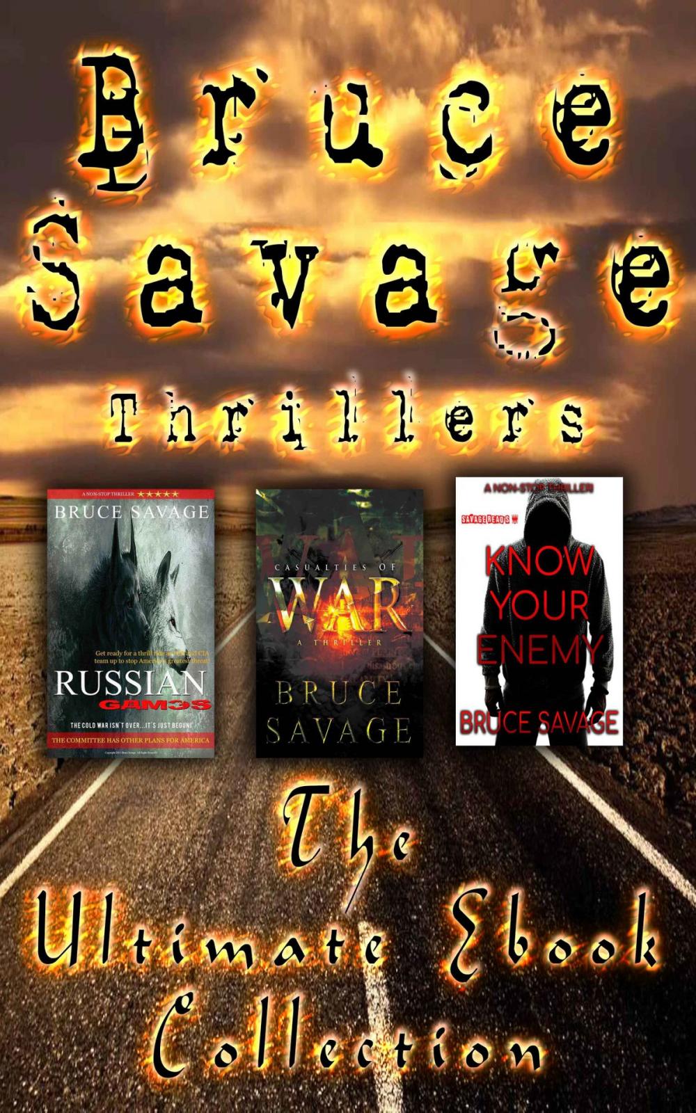 Big bigCover of Bruce Savage Thrillers The Ultimate Ebook Collection