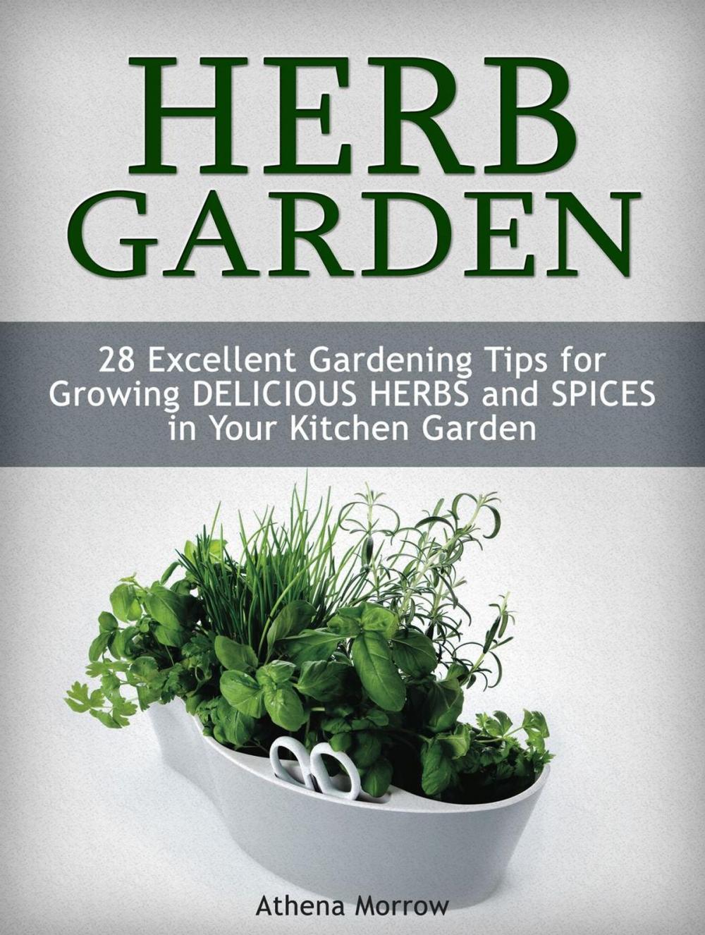 Big bigCover of Herb Garden: 28 Excellent Gardening Tips For Growing Delicious Herbs and Spices in Your Kitchen Garden