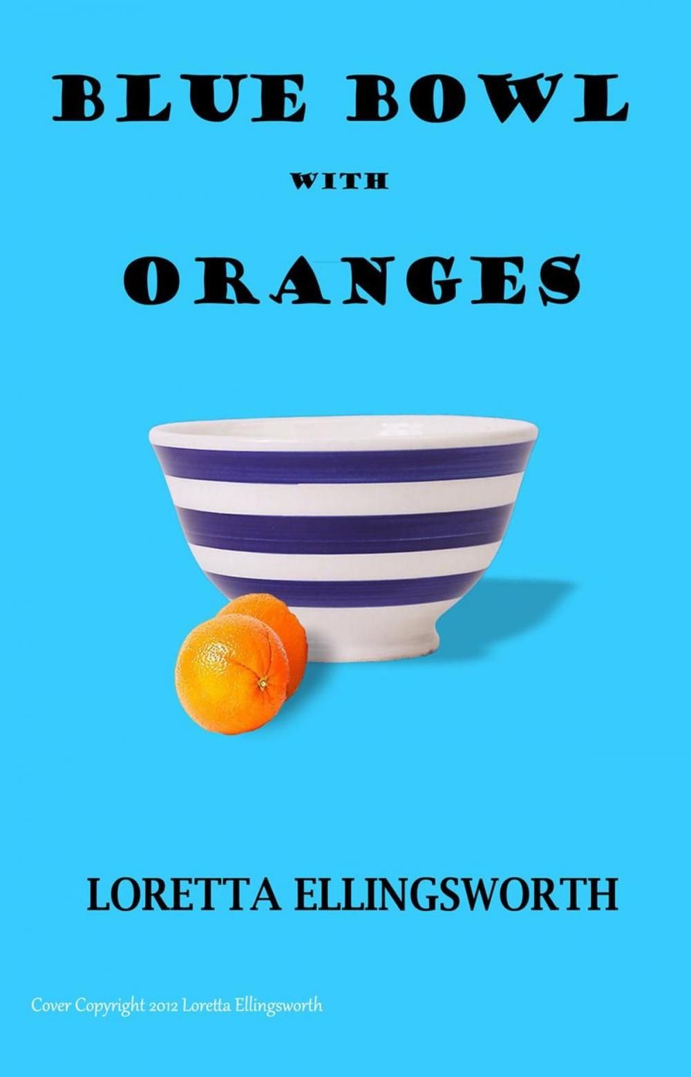 Big bigCover of Blue Bowl With Oranges