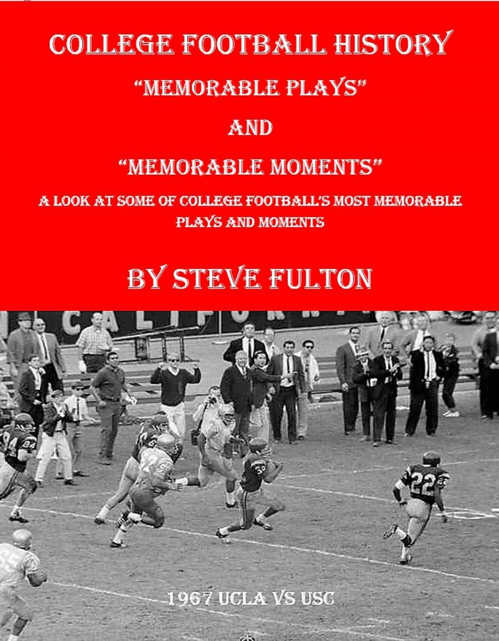 Big bigCover of College Football "Memorable plays and Memorable moments"