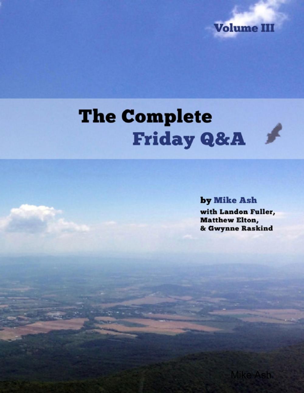 Big bigCover of The Complete Friday Q&A: Volume III