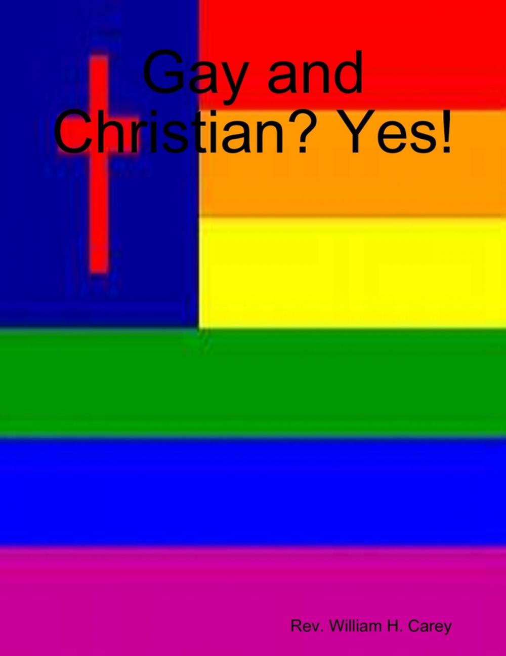 Big bigCover of Gay and Christian? Yes!