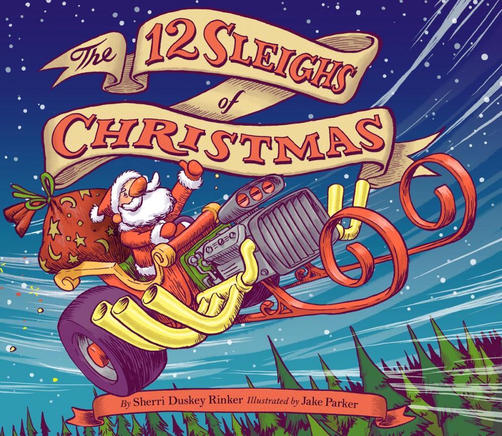 Big bigCover of The 12 Sleighs of Christmas