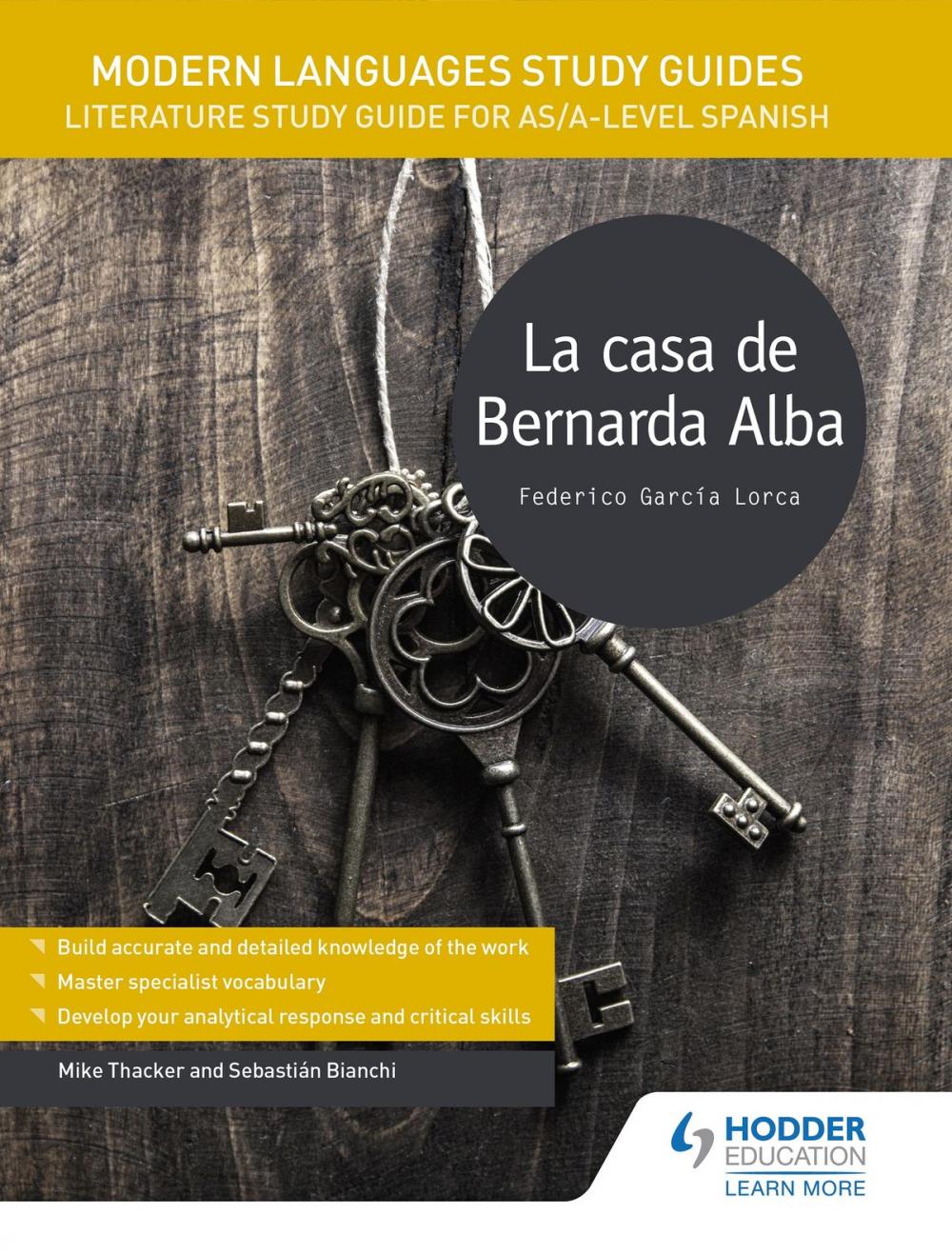 Big bigCover of Modern Languages Study Guides: La casa de Bernarda Alba