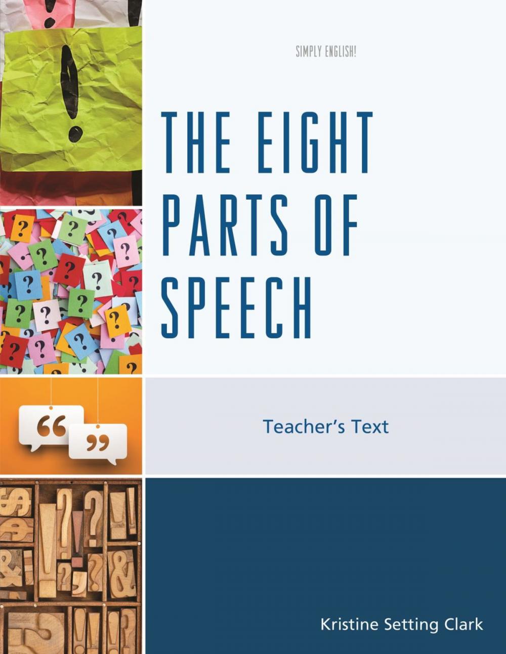 Big bigCover of The Eight Parts of Speech