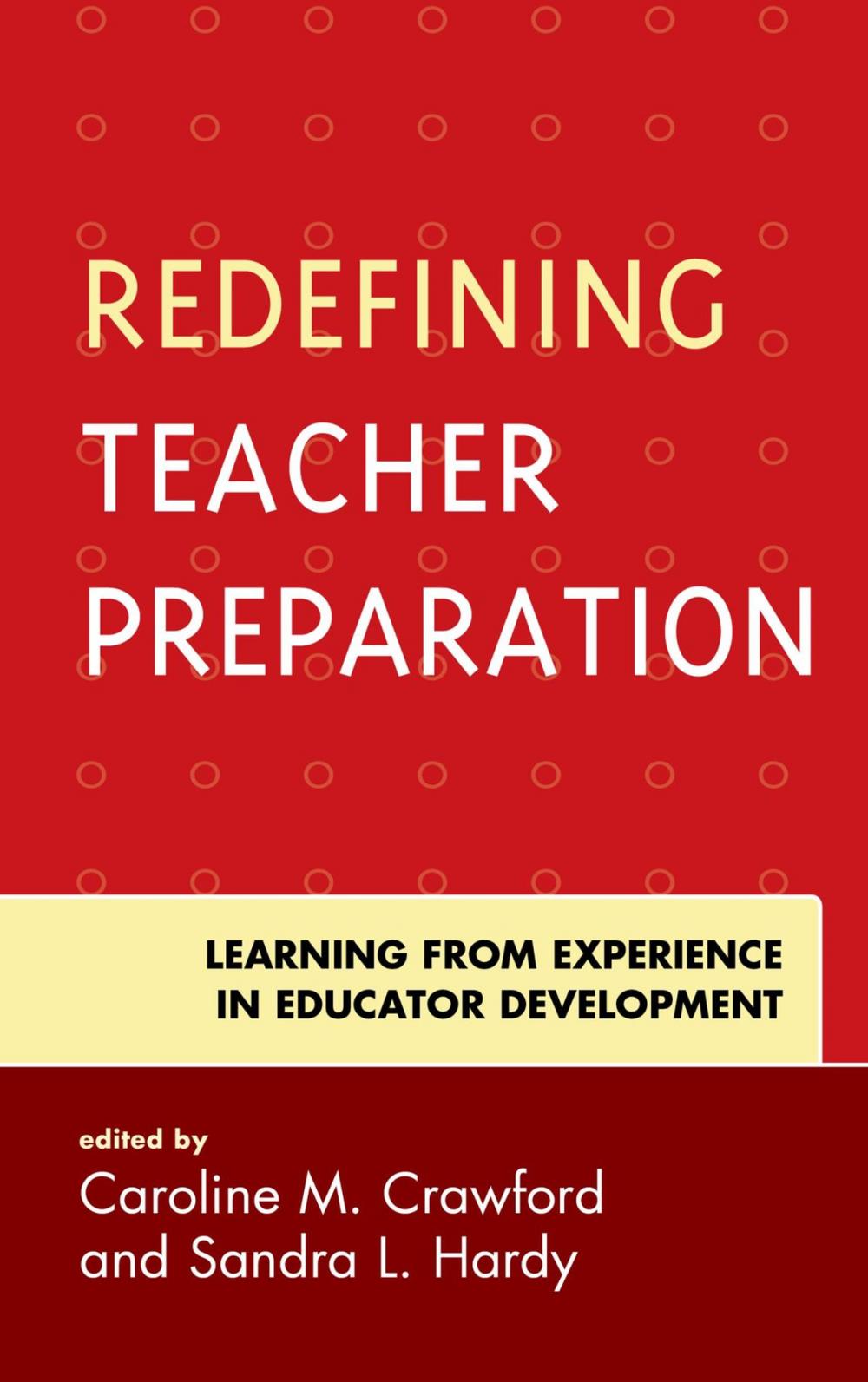 Big bigCover of Redefining Teacher Preparation