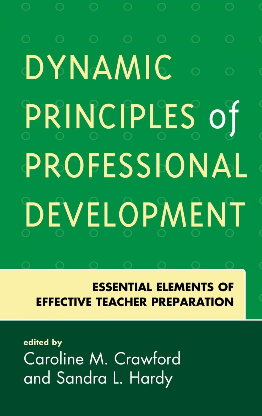 Big bigCover of Dynamic Principles of Professional Development