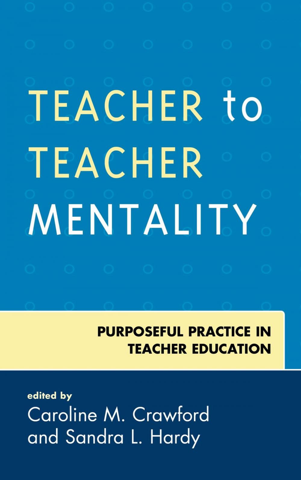 Big bigCover of Teacher to Teacher Mentality