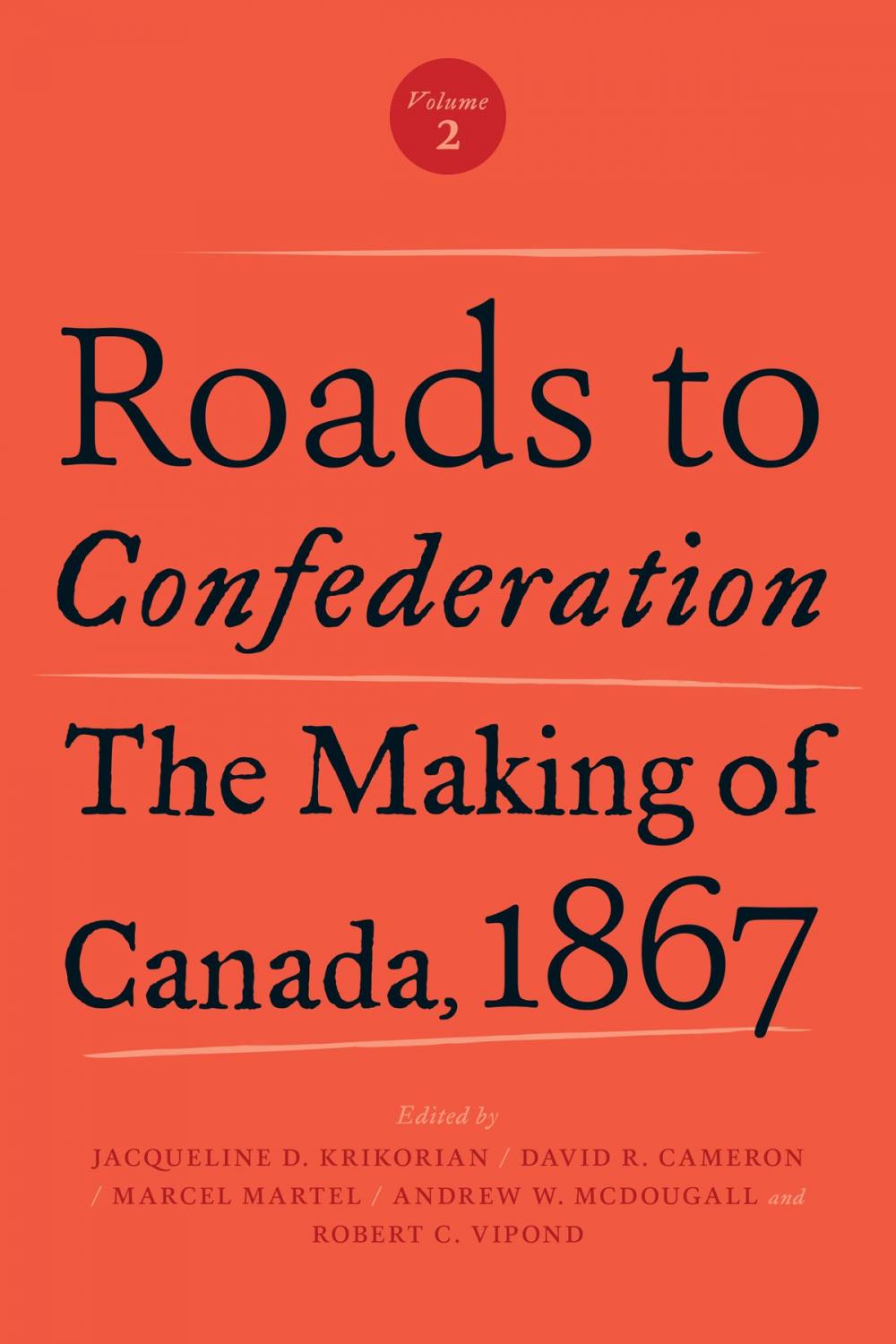 Big bigCover of Roads to Confederation