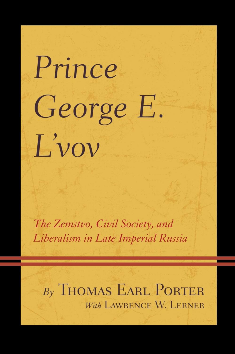 Big bigCover of Prince George E. L'vov