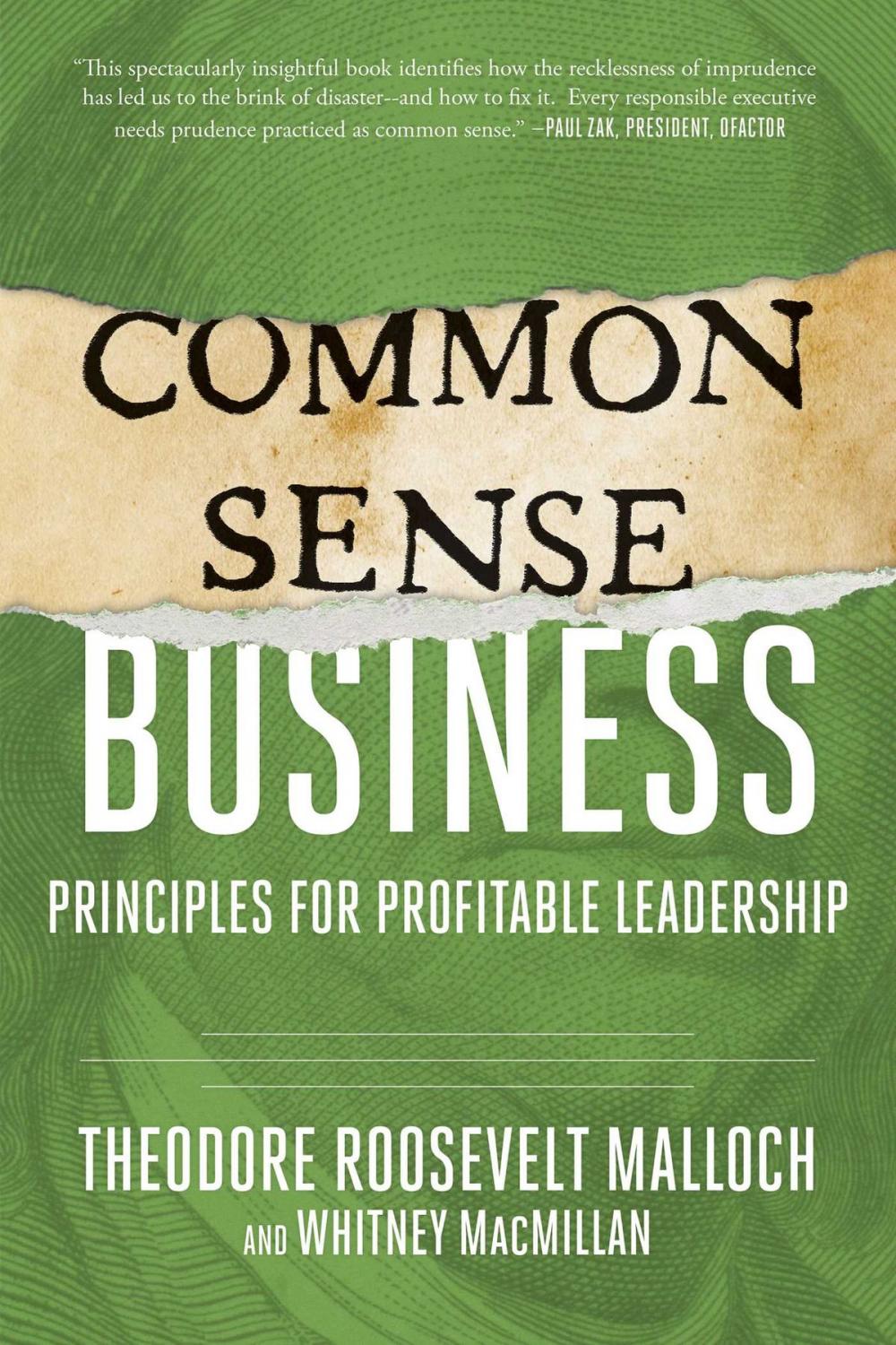 Big bigCover of Common-Sense Business