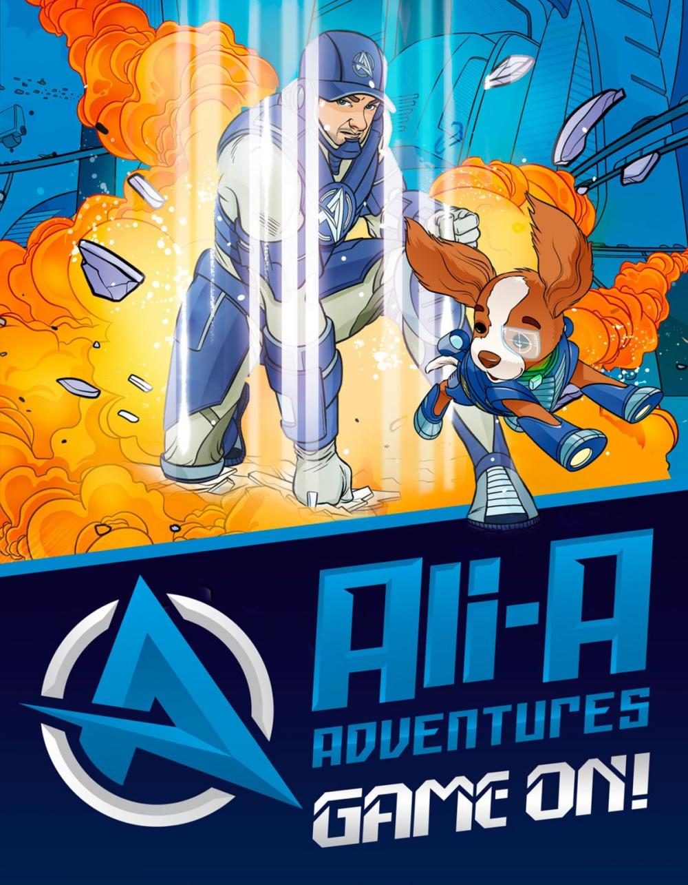 Big bigCover of Ali-A Adventures: Game On! The Graphic Novel