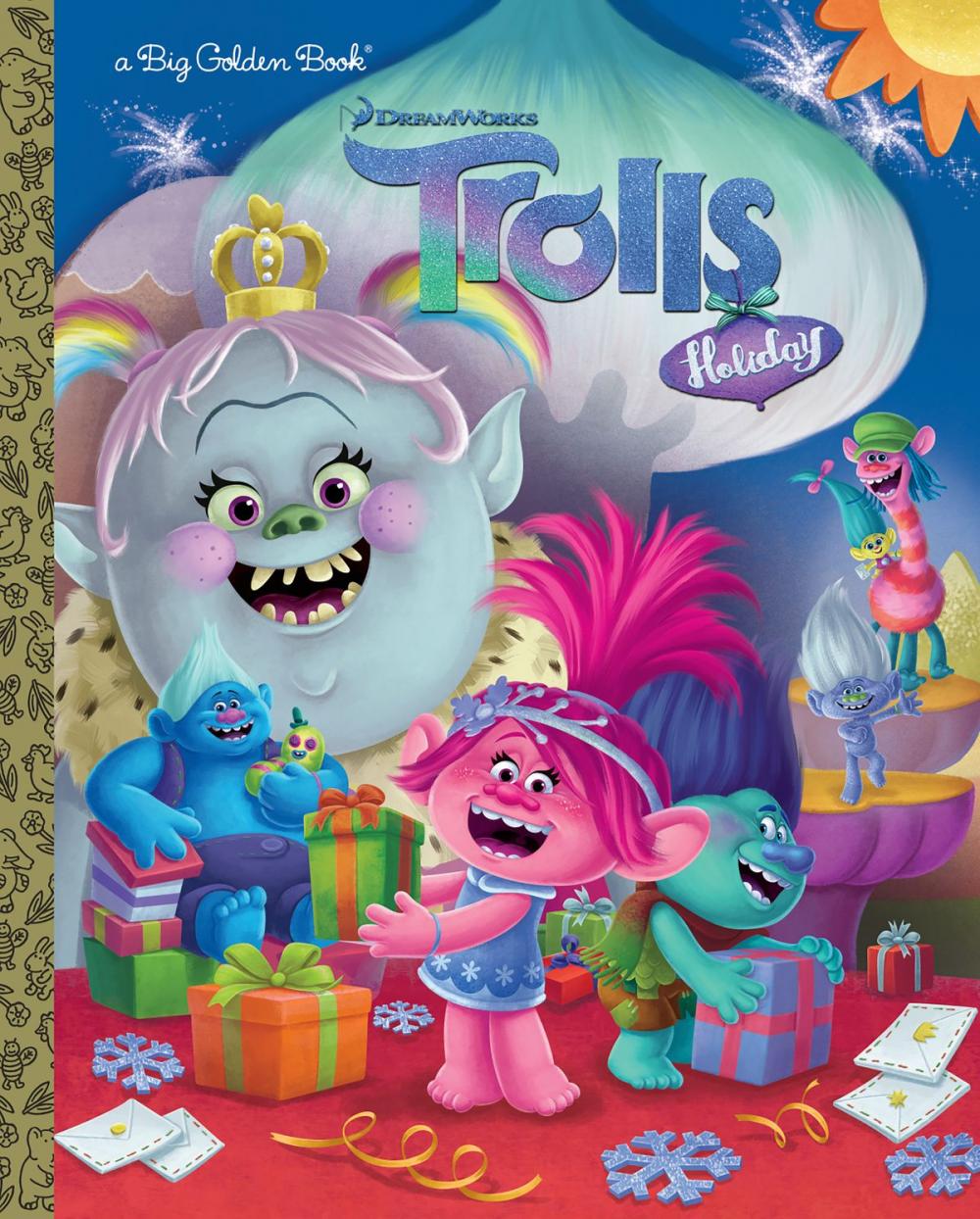 Big bigCover of Trolls Holiday Big Golden Book (DreamWorks Trolls)