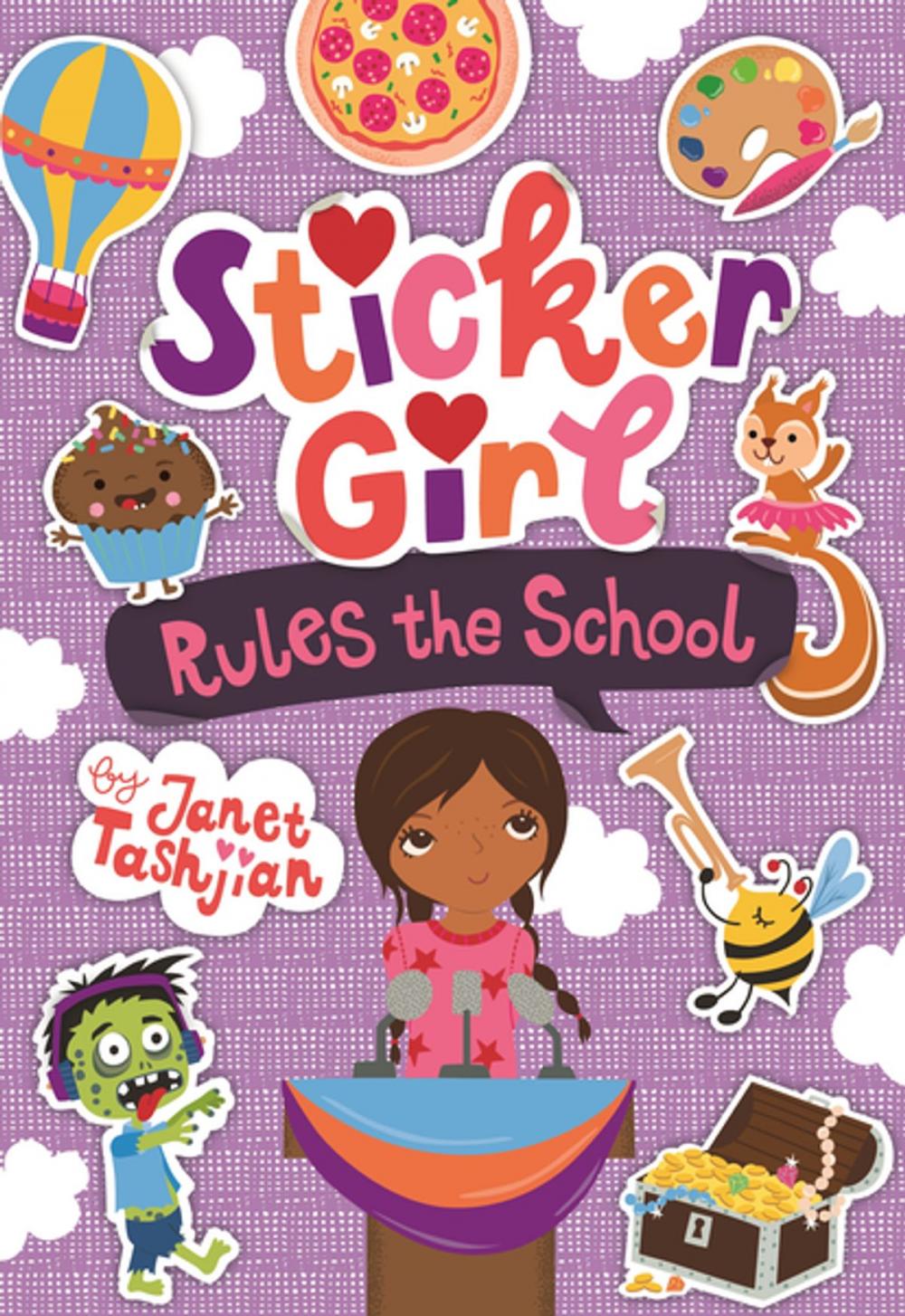 Big bigCover of Sticker Girl Rules the School