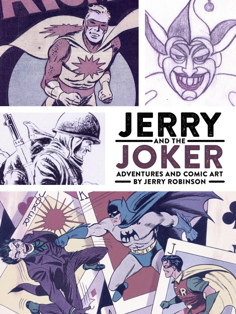 Big bigCover of Jerry and the Joker: Adventures and Comic Art