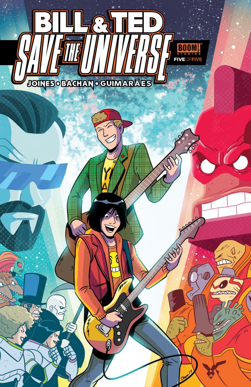 Big bigCover of Bill & Ted Save the Universe #5