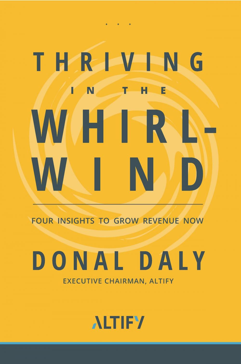 Big bigCover of Thriving in the Whirlwind: Four Insights to Grow Revenue Now