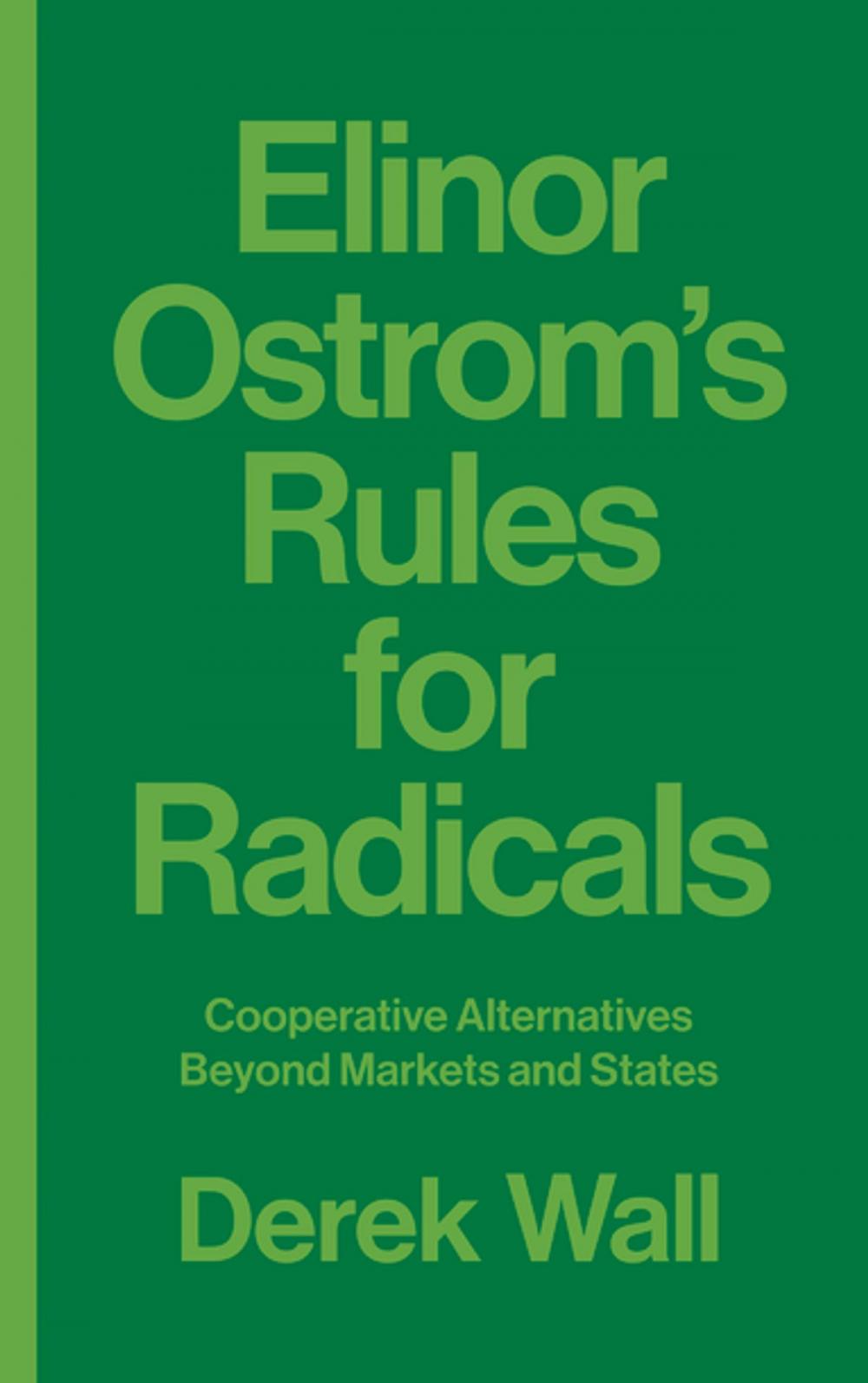 Big bigCover of Elinor Ostrom's Rules for Radicals