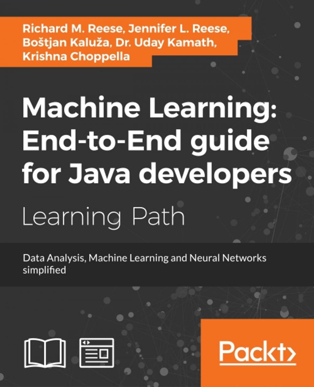 Big bigCover of Machine Learning: End-to-End guide for Java developers