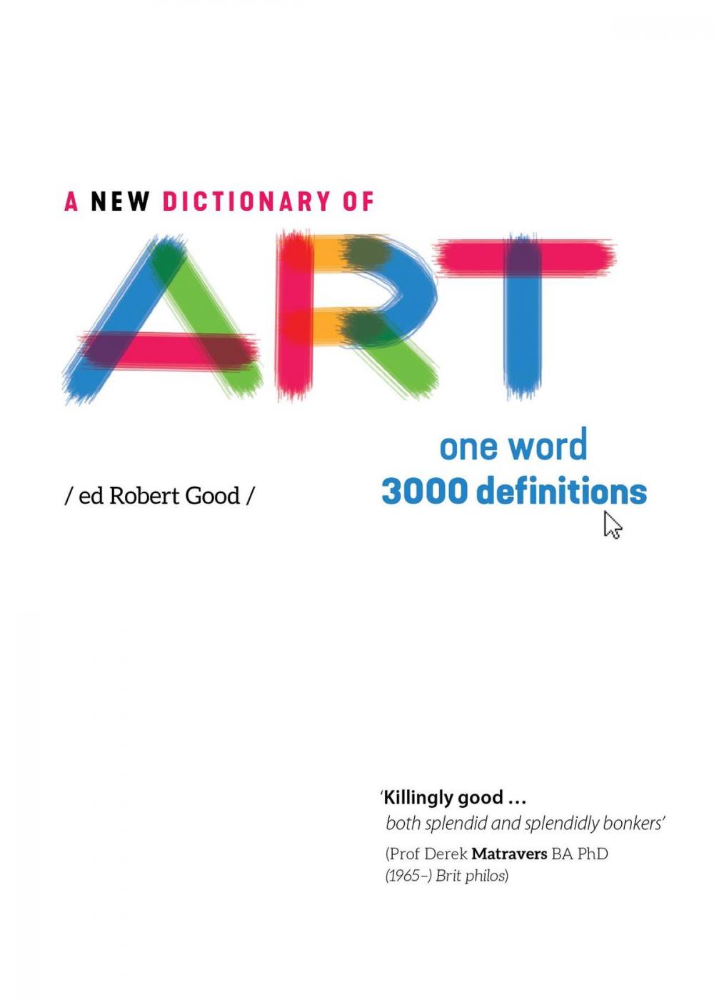 Big bigCover of A New Dictionary of Art