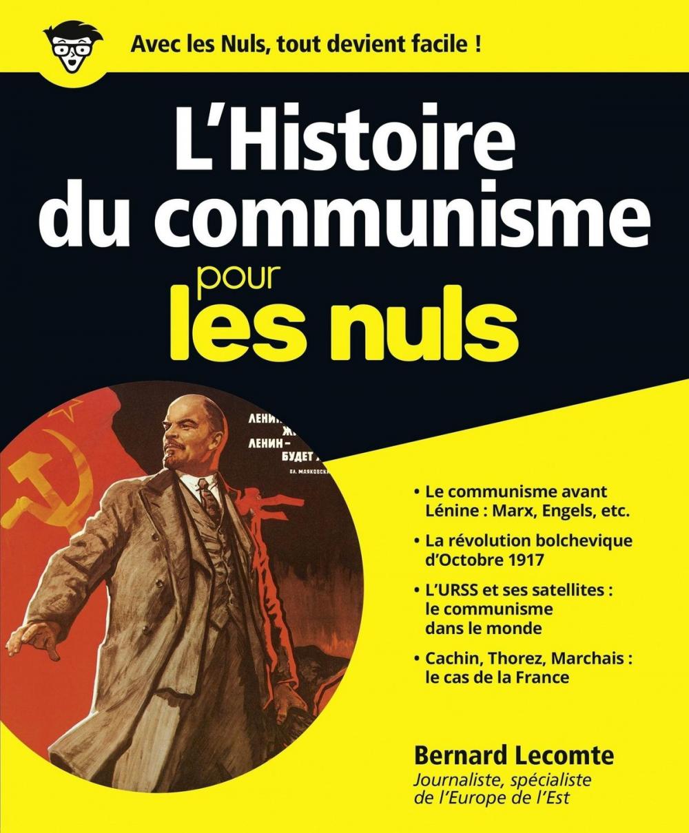 Big bigCover of L'Histoire du communisme pour les Nuls grand format