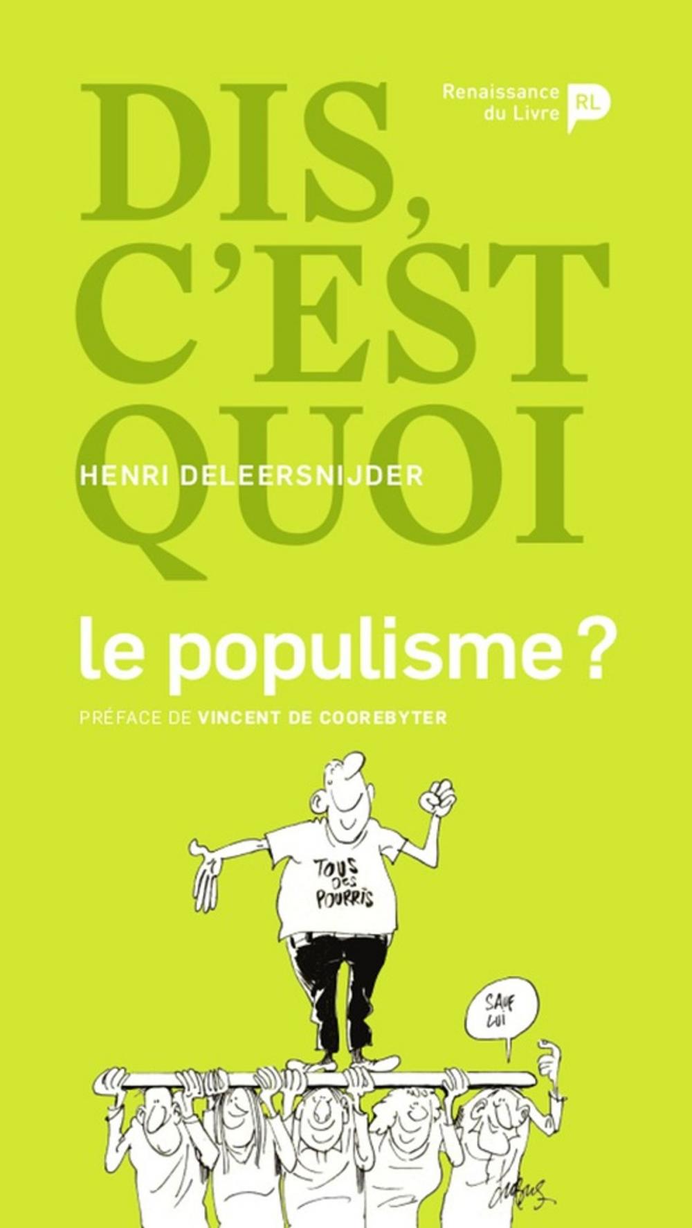 Big bigCover of Dis, c'est quoi le populisme ?