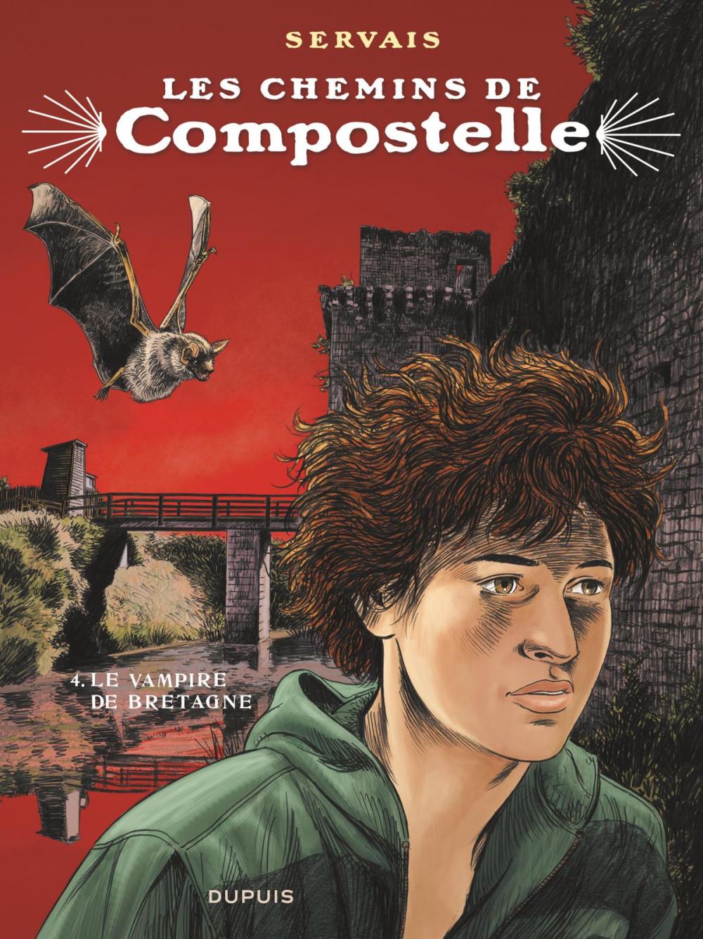 Big bigCover of Les chemins de Compostelle - Tome 4 - Le vampire de Bretagne