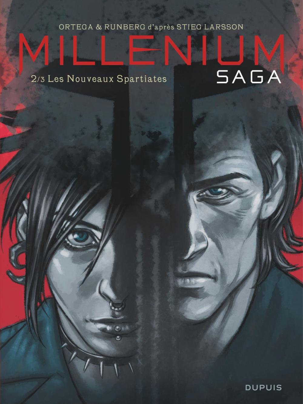 Big bigCover of Millénium saga - Tome 2 - Les Nouveaux Spartiates