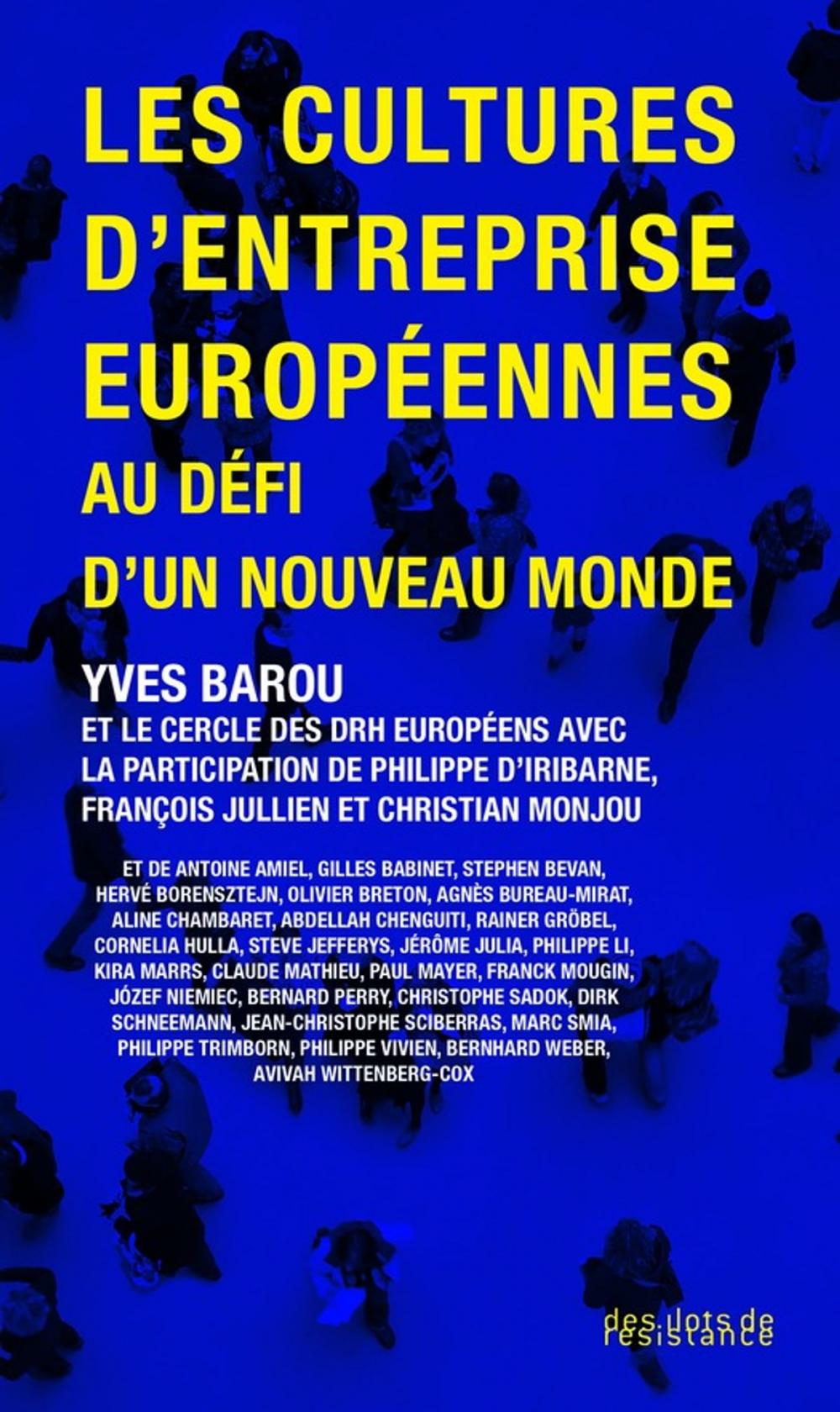 Big bigCover of Les cultures d'entreprise européennes au défi d'un nouveau monde