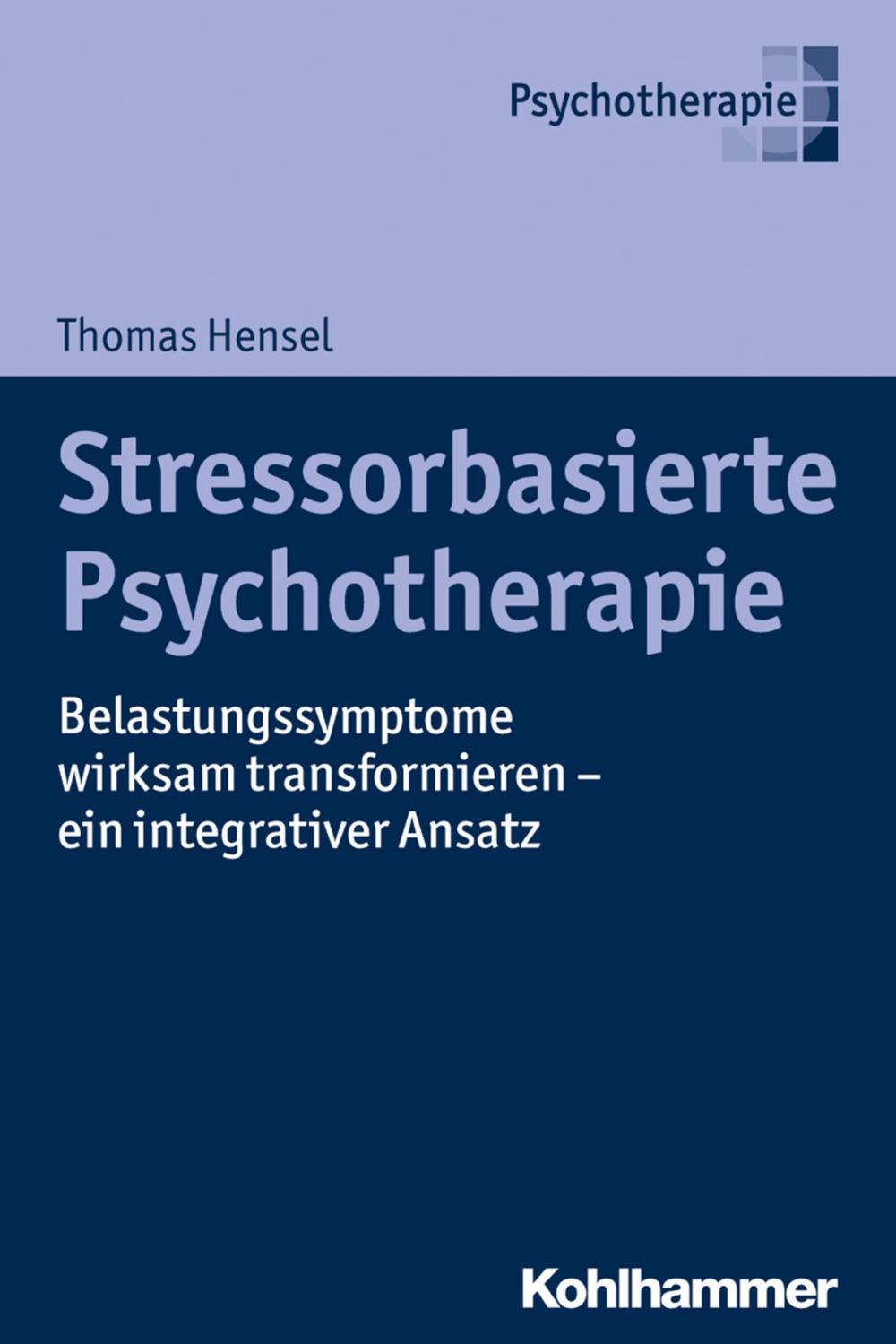 Big bigCover of Stressorbasierte Psychotherapie