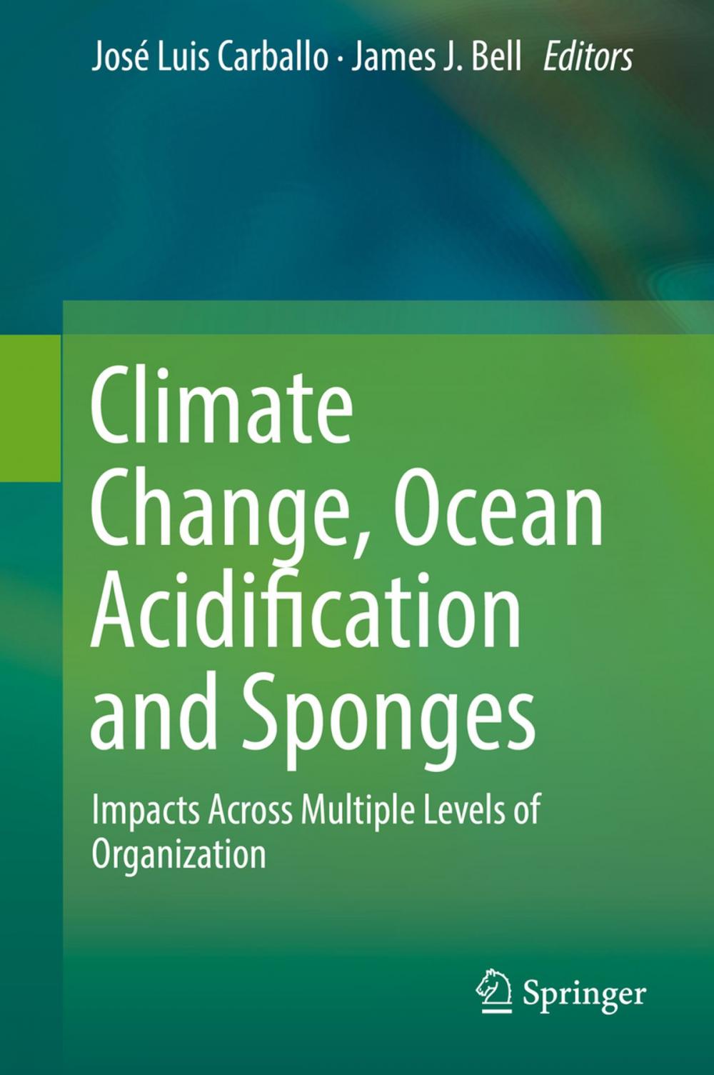 Big bigCover of Climate Change, Ocean Acidification and Sponges