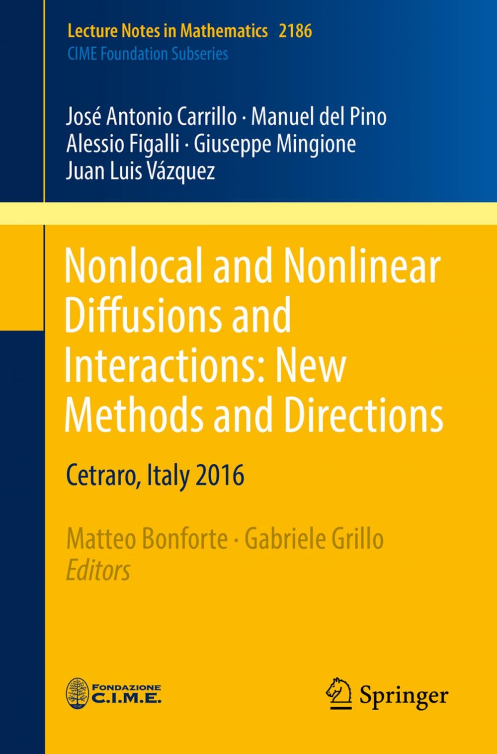 Big bigCover of Nonlocal and Nonlinear Diffusions and Interactions: New Methods and Directions