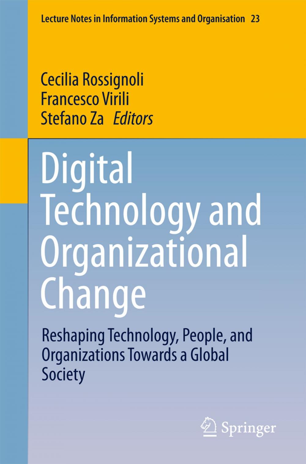 Big bigCover of Digital Technology and Organizational Change