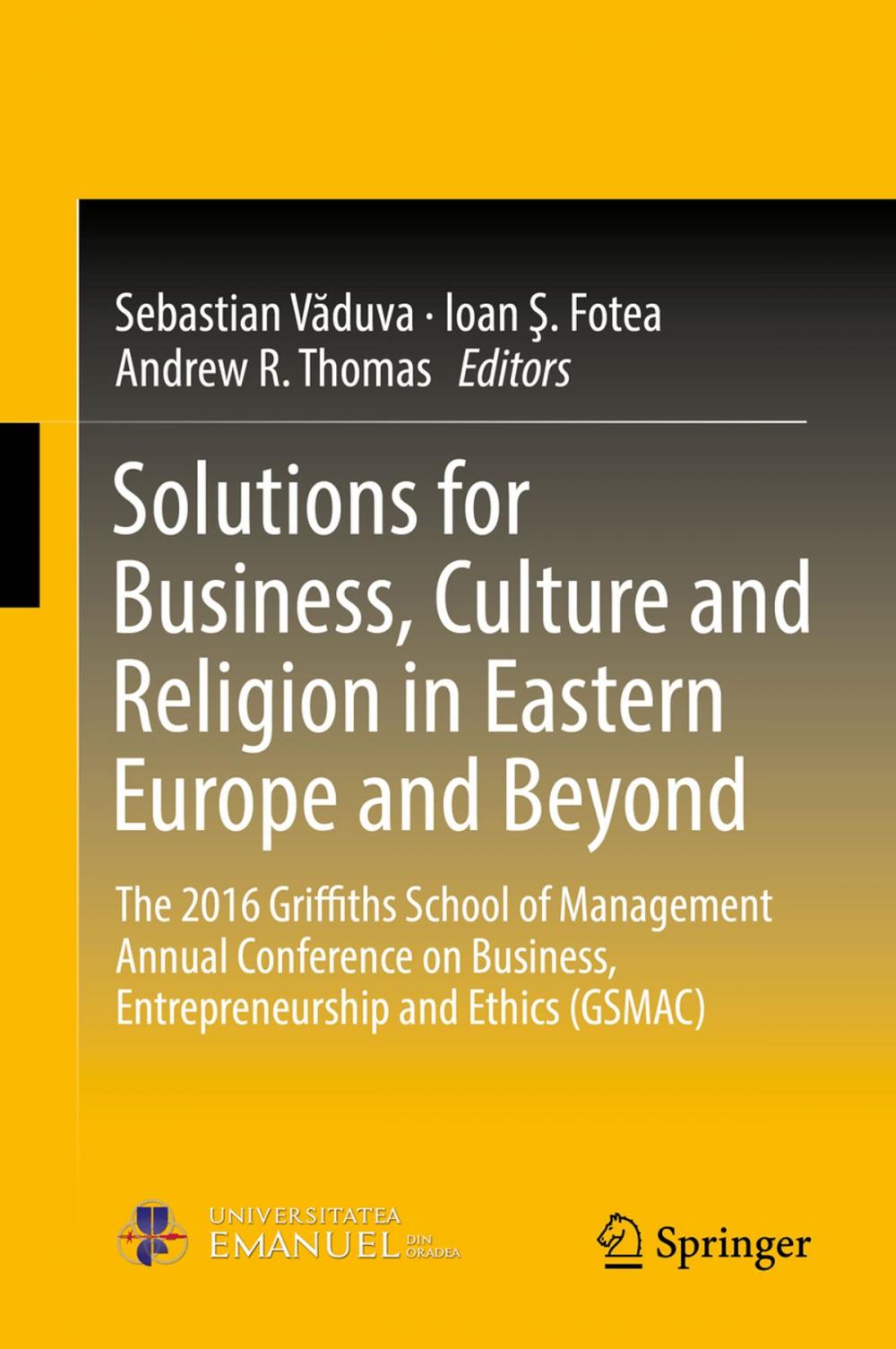 Big bigCover of Solutions for Business, Culture and Religion in Eastern Europe and Beyond