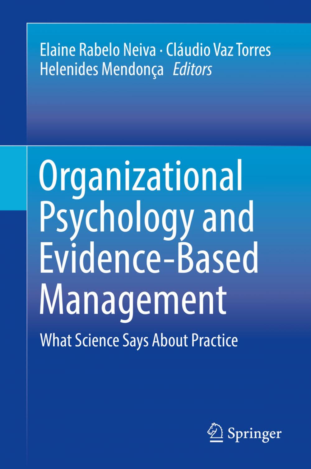 Big bigCover of Organizational Psychology and Evidence-Based Management