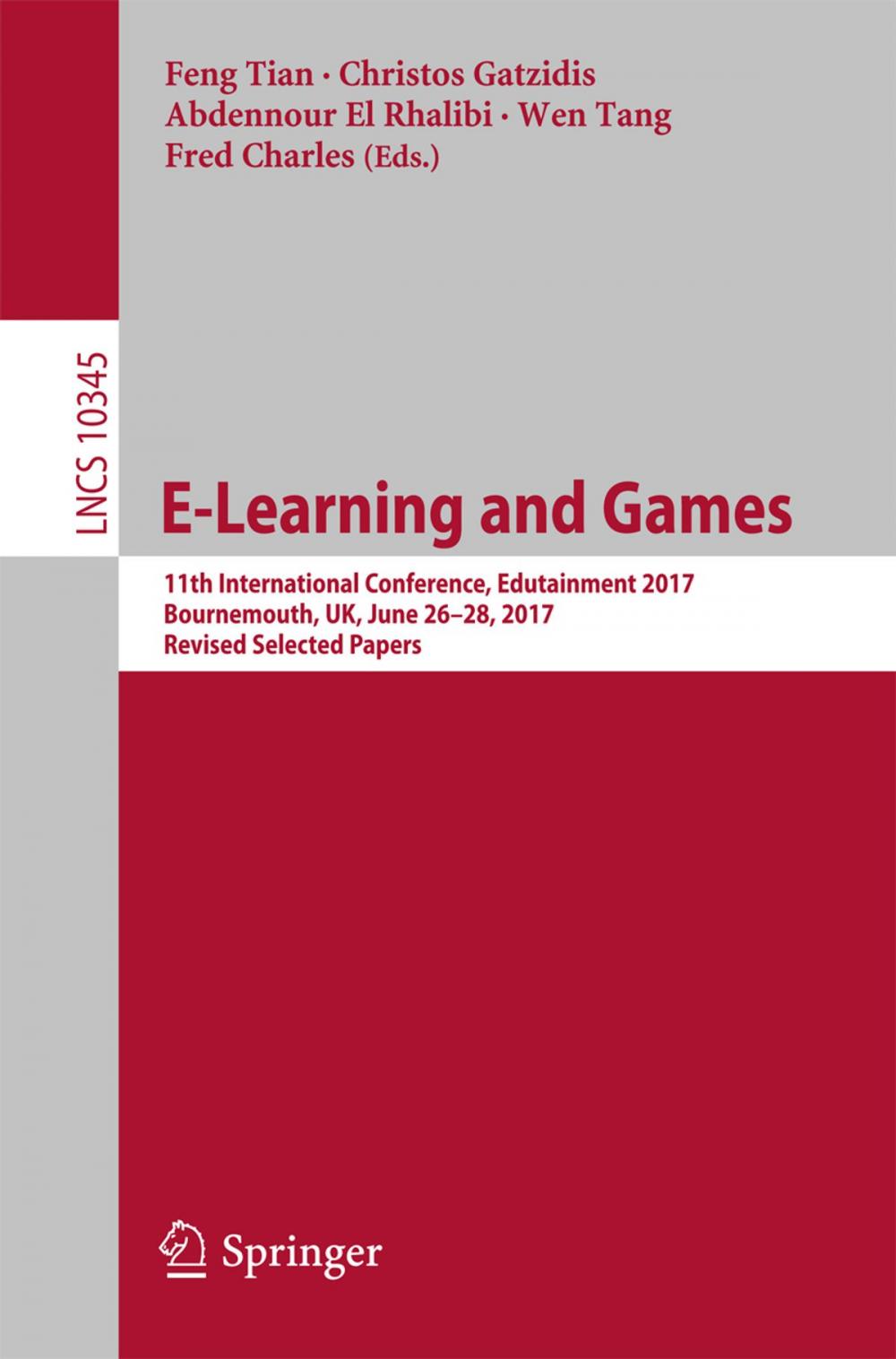 Big bigCover of E-Learning and Games