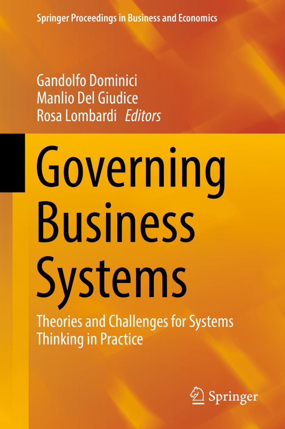 Big bigCover of Governing Business Systems