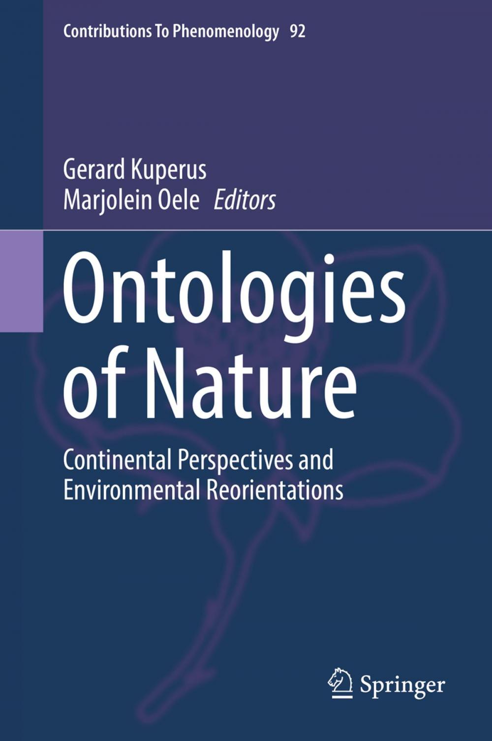 Big bigCover of Ontologies of Nature